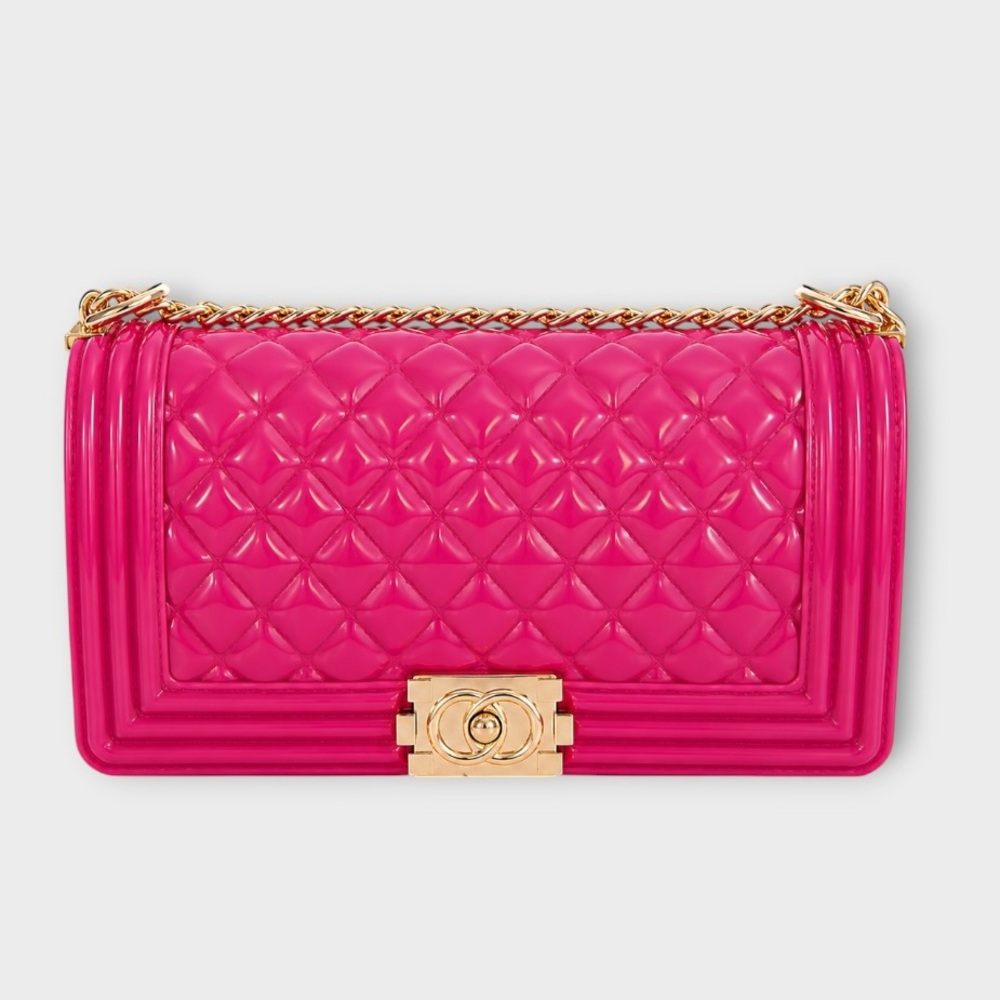Jelly Flap Crossbody Bag.